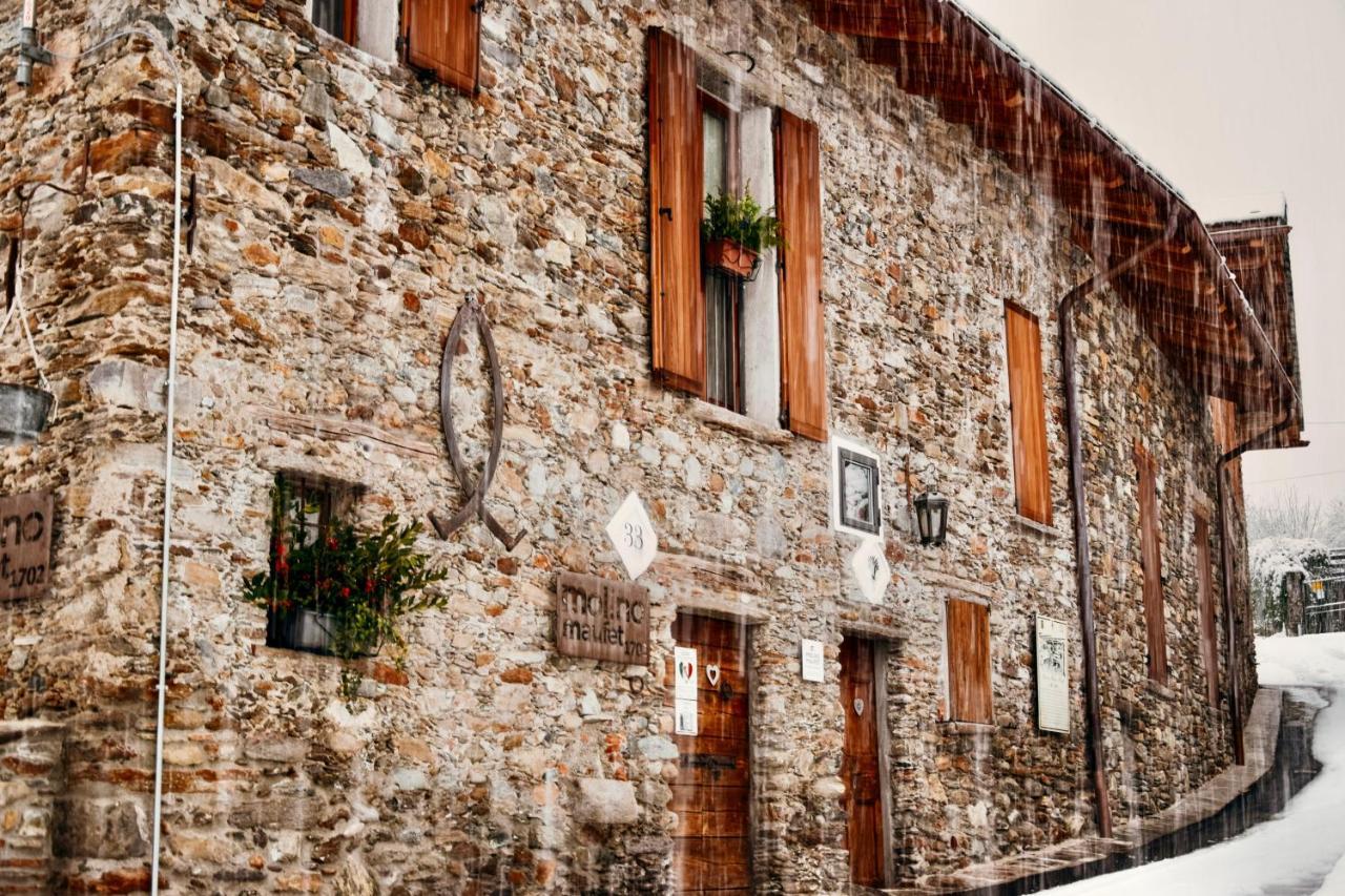 La Roggia - Lake Como Heritage Home In Molino Maufet Watermill - Patio On The Garden Колико Екстериор снимка